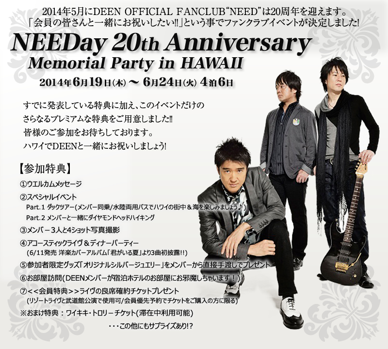 NEEDay 20th Anniversary